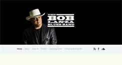 Desktop Screenshot of boblanzabluesband.com